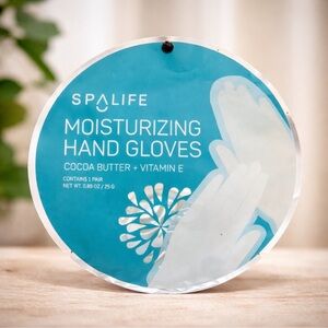 SpaLife – Moisturizing Hand Gloves | Cocoa Butter + Vitamin E | 1 Pair | NWT